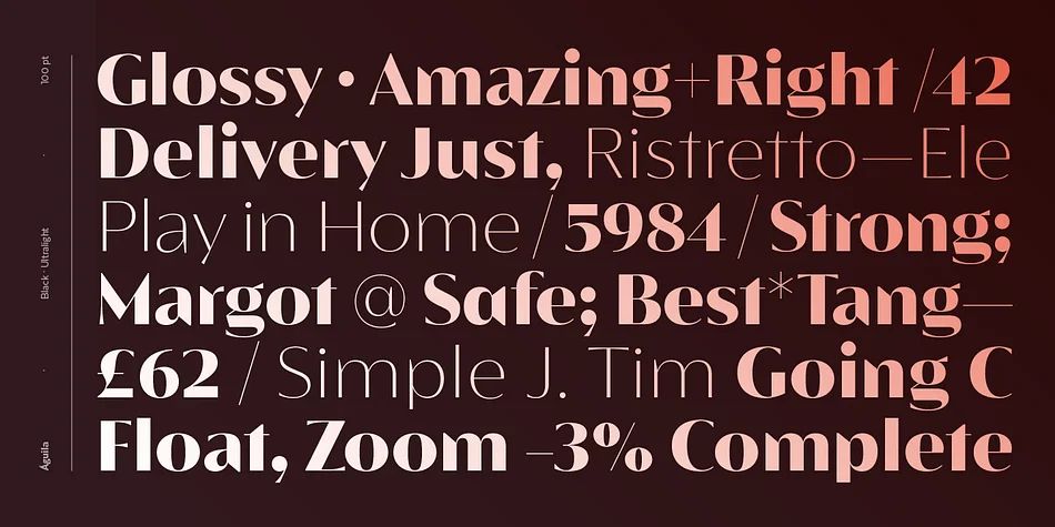 Águila by Latinotype — Display Font — thumbnail 2