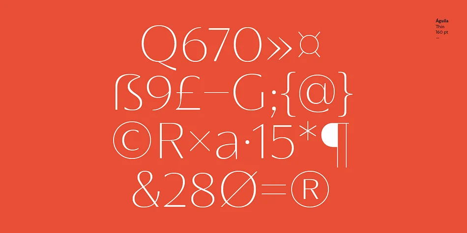Águila by Latinotype — Display Font — thumbnail 4