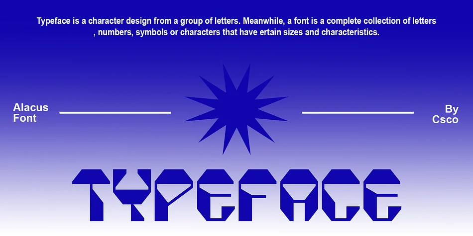 Alacus by Craft Supply Co. — Display Font — thumbnail 3