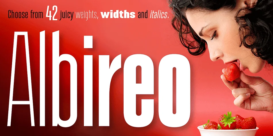 Albireo by Cory Maylett Design β Display Font