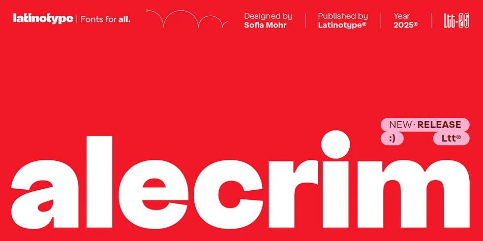Alecrim by Latinotype — Display Font