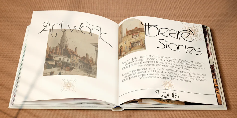 Algeron by Jolicia Type — Display Font — thumbnail 7