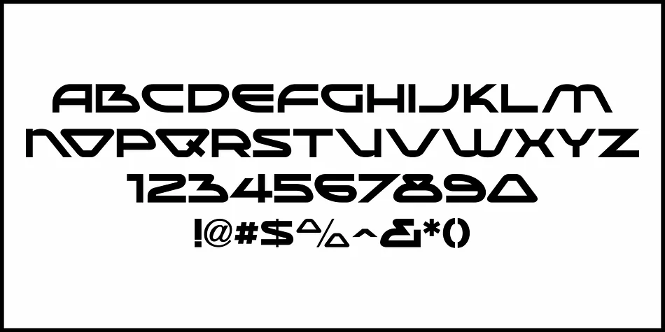 Alien Science JNL by Jeff Levine Fonts — Display Font — thumbnail 3