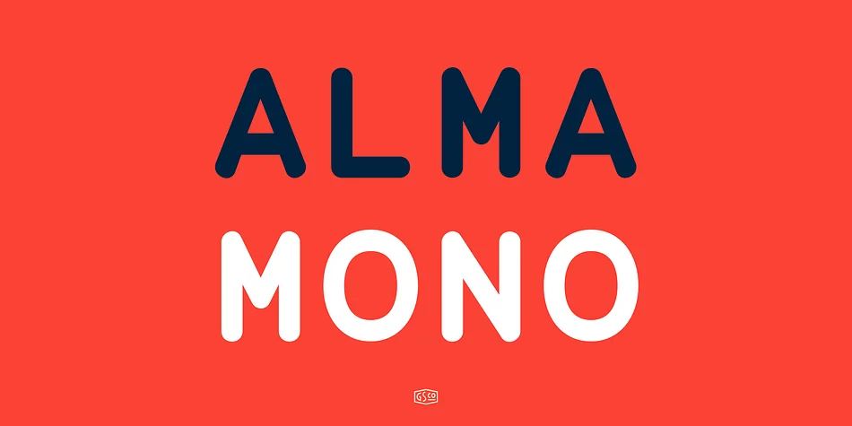 Alma Mono by Great Scott — Decorative Font
