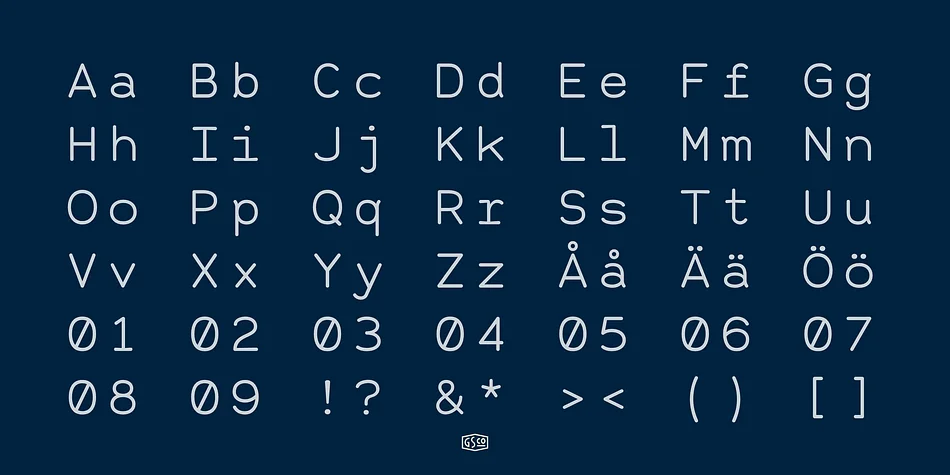 Alma Mono by Great Scott — Decorative Font — thumbnail 2