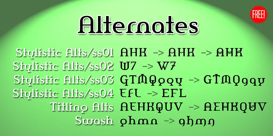 Amerika Pro by CheapProFonts — Display Font — thumbnail 2
