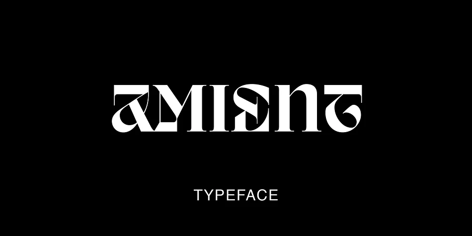AMIENT by Piotr Łapa — Blackletter Font