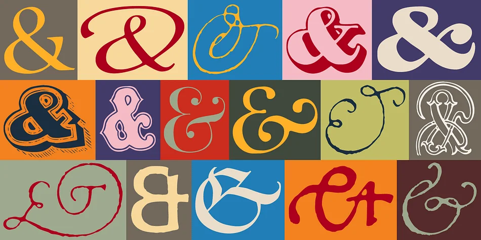 Ampersands by CastleType — Dingbats Font
