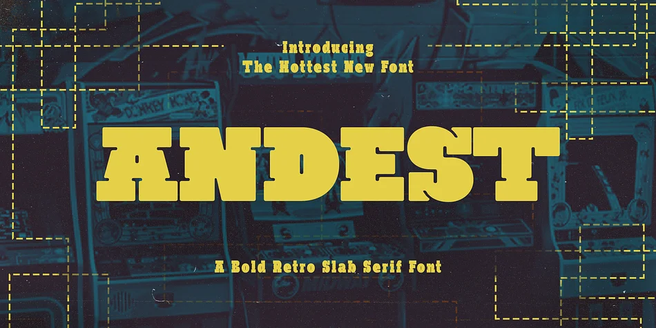 Andest by Indotype Foundry β Display Font