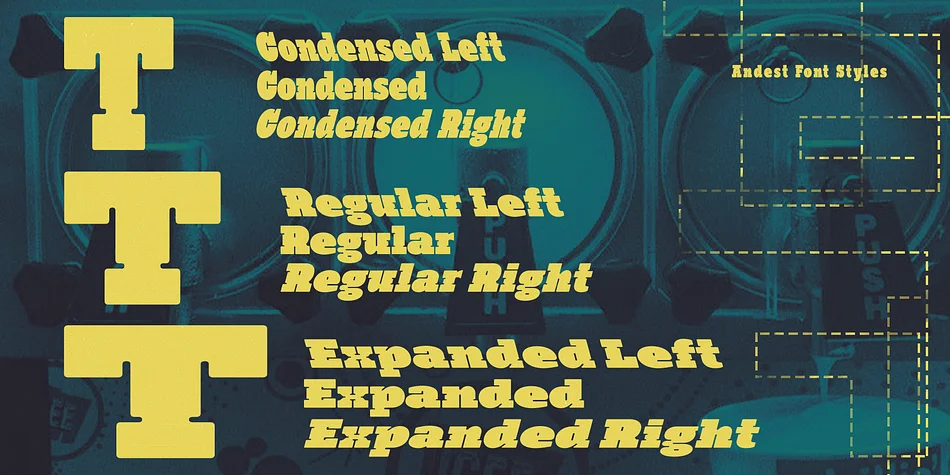 Andest by Indotype Foundry — Display Font — thumbnail 3
