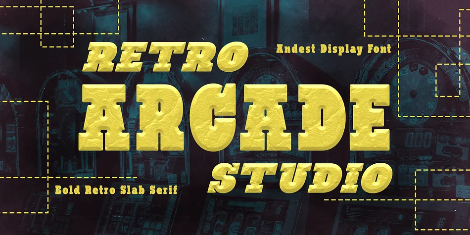 Andest by Indotype Foundry — Display Font — thumbnail 4