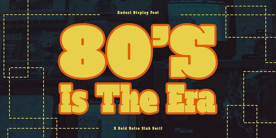 Andest by Indotype Foundry — Display Font — thumbnail 6