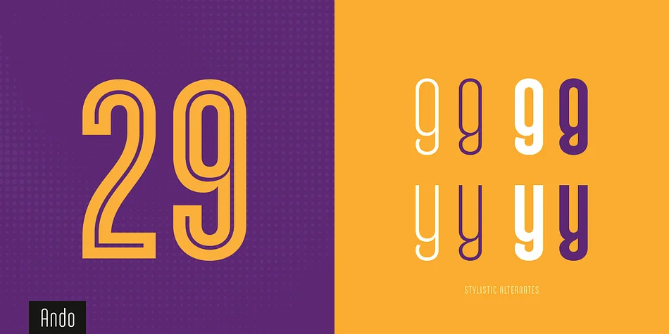Ando by JCfonts — Display Font — thumbnail 10