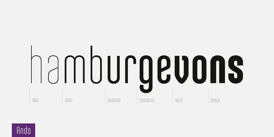 Ando by JCfonts — Display Font — thumbnail 3