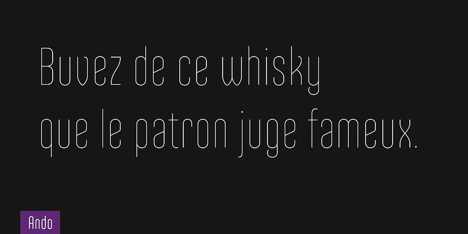 Ando by JCfonts — Display Font — thumbnail 4