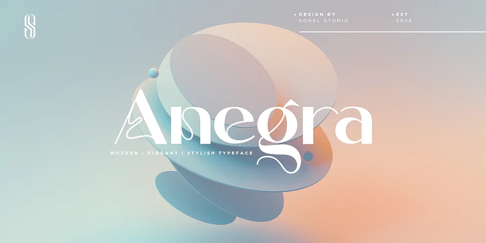 Anegra by Sohel Studio — Display Font