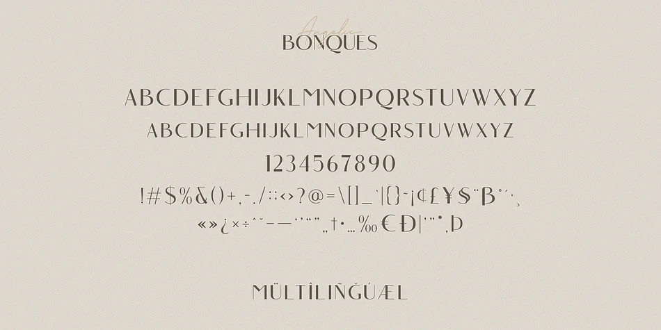 Angelic Bonques by Craft Supply Co. — Display Font — thumbnail 3
