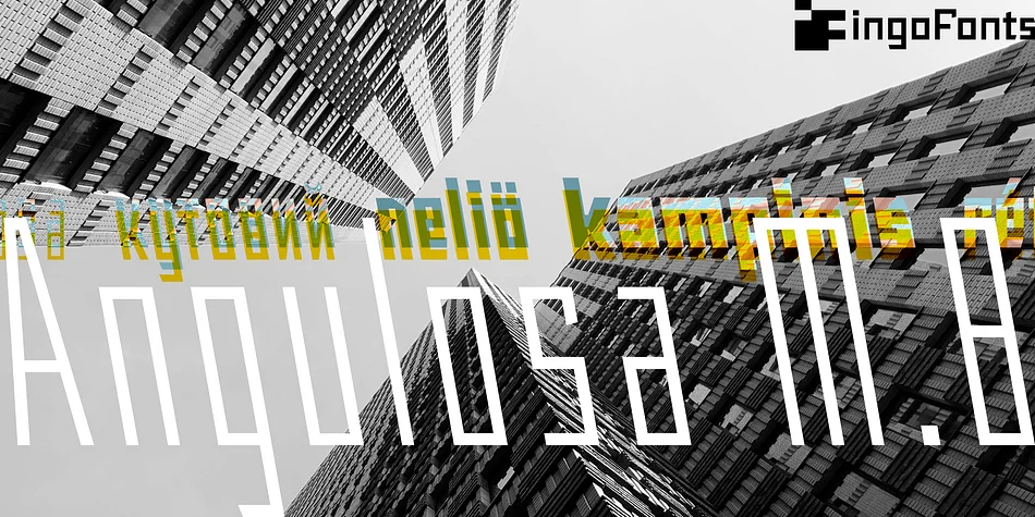 Angulosa M.8 by ingoFonts — Display Font — thumbnail 5