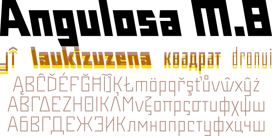 Angulosa M.8 by ingoFonts — Display Font — thumbnail 8