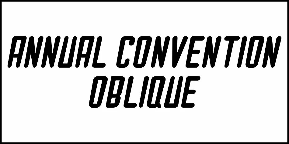 Annual Convention JNL by Jeff Levine Fonts — Display Font — thumbnail 4