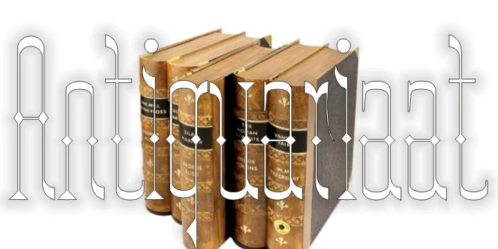 Antiquariaat by Intellecta Design — Decorative Font