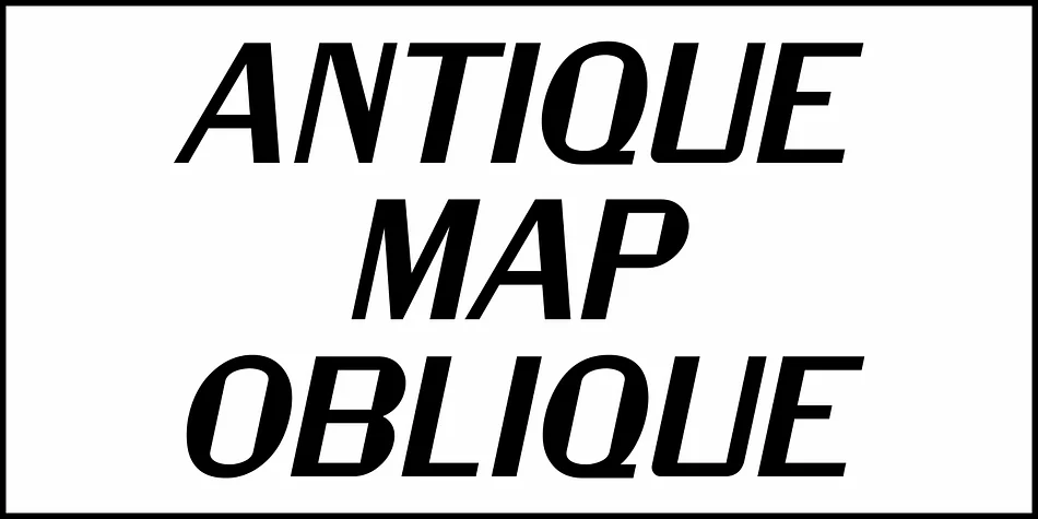 Antique Map JNL by Jeff Levine Fonts — Display Font — thumbnail 4