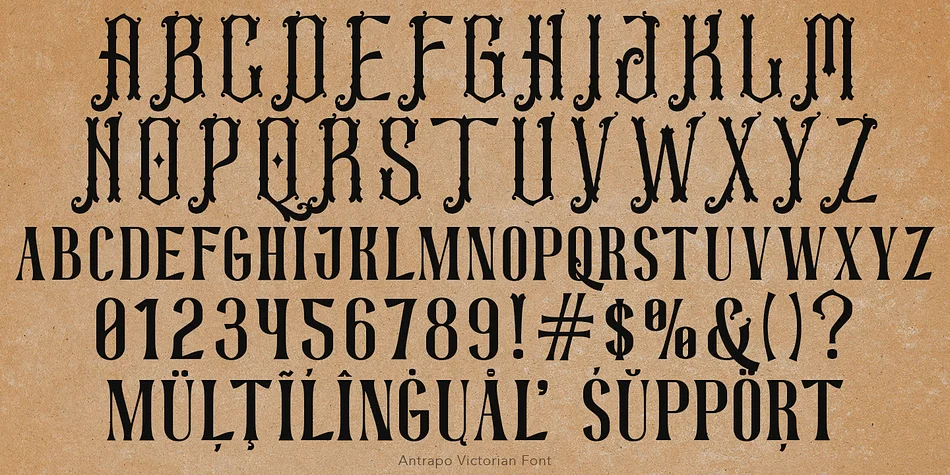 Antrapo by TypeClassHeroes — Decorative Font — thumbnail 3