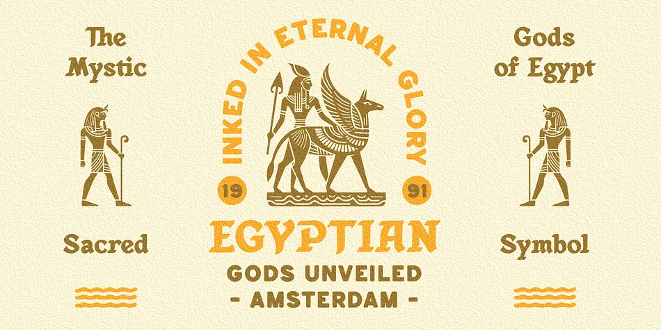 Anubis Mythical by Edignwn Type — Display Font — thumbnail 2