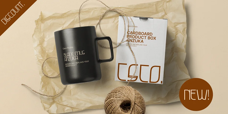 Anzuka by Craft Supply Co. — Decorative Font — thumbnail 4