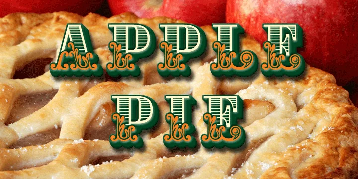 Apple Pie by FontMesa — Decorative Font