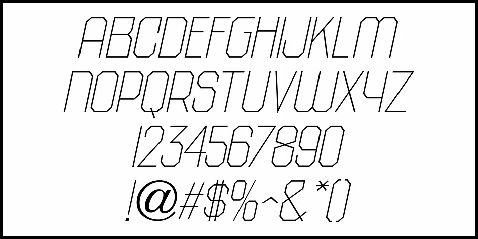 APPRENTICE SIGNWRITER JNL by Jeff Levine Fonts — Display Font — thumbnail 5