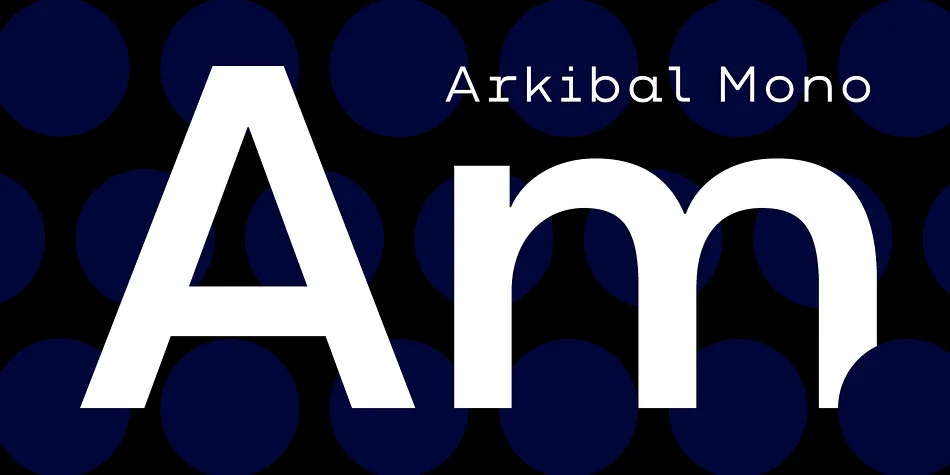 Arkibal Mono by JC Design Studio — Decorative Font — thumbnail 2