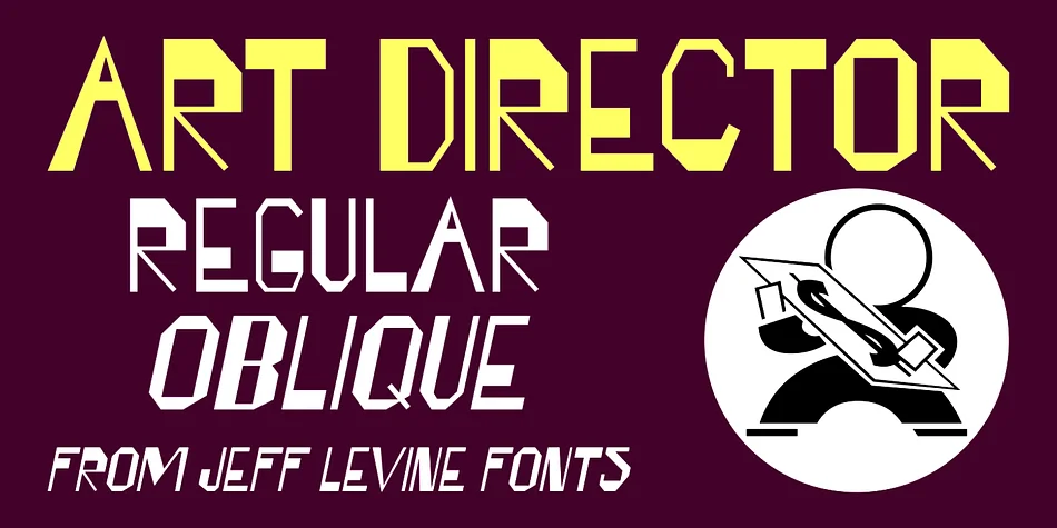 ART DIRECTOR JNL by Jeff Levine Fonts — Display Font