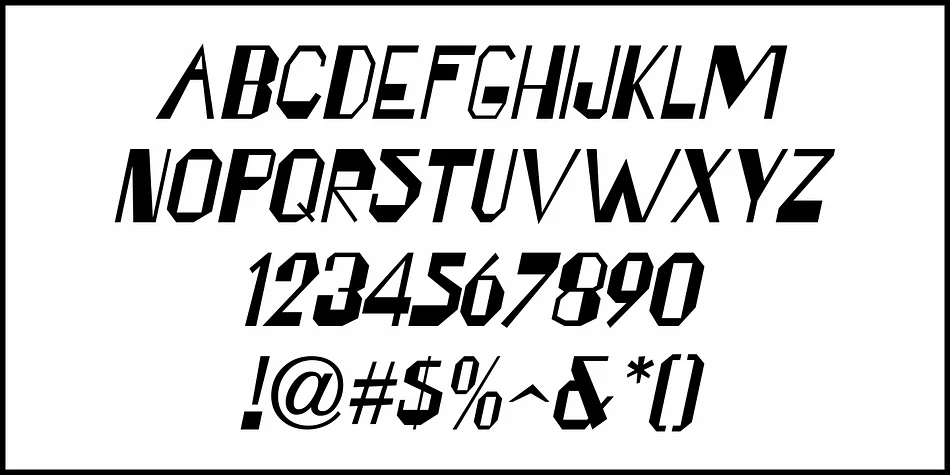 ART DIRECTOR JNL by Jeff Levine Fonts — Display Font — thumbnail 5