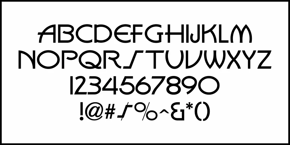 ART MATERIALS JNL by Jeff Levine Fonts — Display Font — thumbnail 3