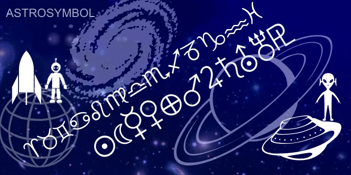 Astrosym by ParaType — Dingbats Font