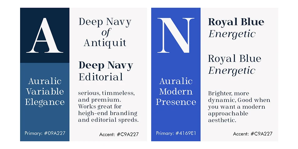 Auralic by Black Studio — Display Font — thumbnail 5