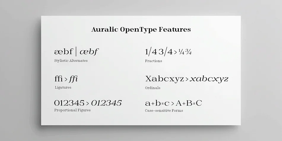 Auralic by Black Studio — Display Font — thumbnail 8