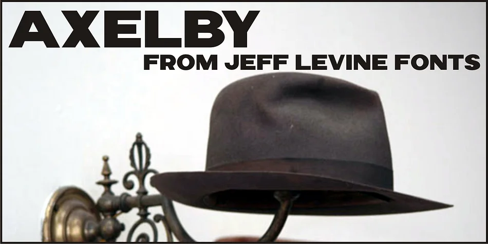 AXELBY JNL by Jeff Levine Fonts — Display Font