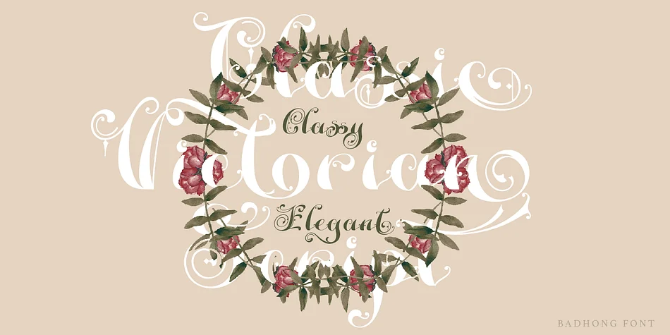 Badhong by TypeClassHeroes — Decorative Font — thumbnail 5