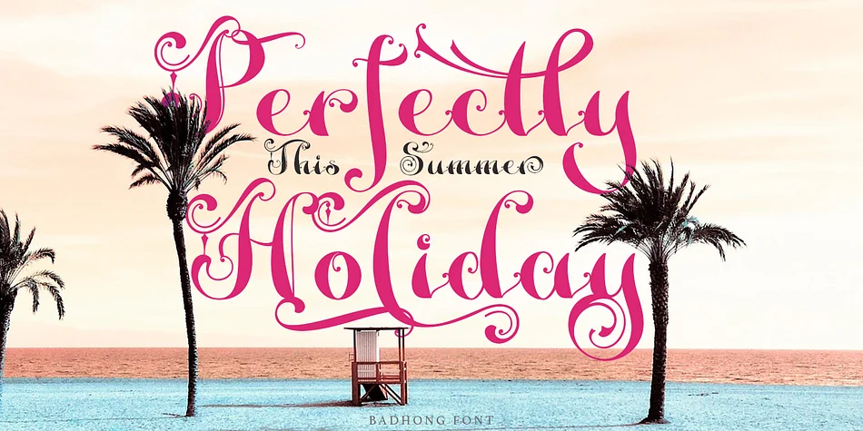 Badhong by TypeClassHeroes — Decorative Font — thumbnail 7
