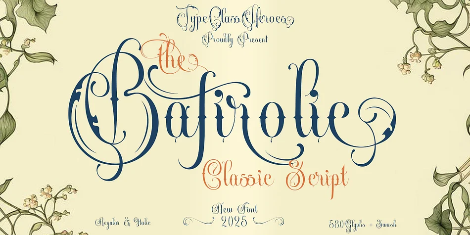 Bafirolic by TypeClassHeroes — Decorative Font