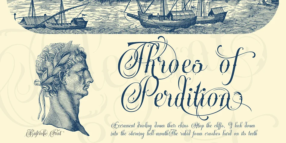 Bafirolic by TypeClassHeroes — Decorative Font — thumbnail 2