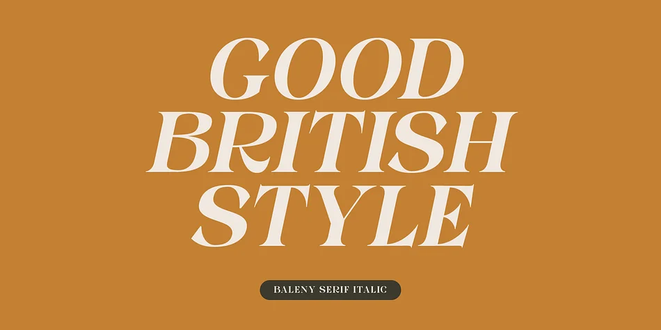 Baleny by Craft Supply Co. — Display Font — thumbnail 4