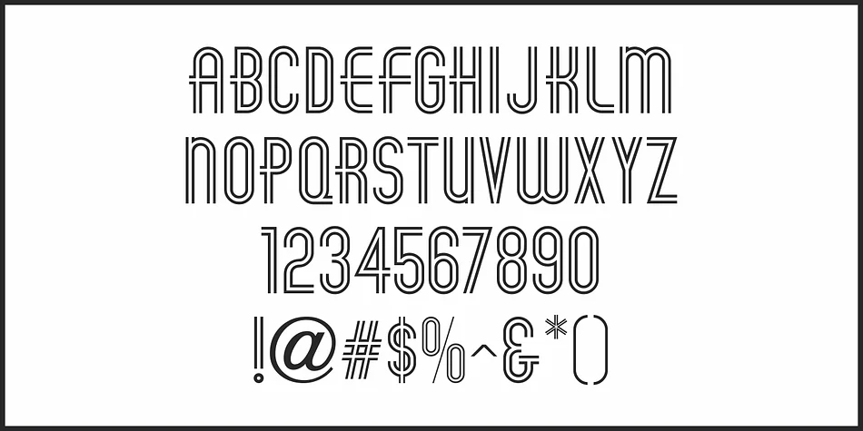 BAND CONCERT JNL by Jeff Levine Fonts — Decorative Font — thumbnail 3