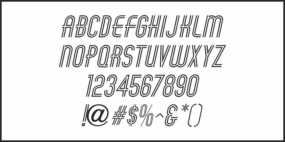 BAND CONCERT JNL by Jeff Levine Fonts — Decorative Font — thumbnail 5