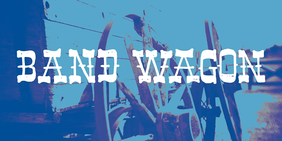 BAND WAGON by Hanoded — Decorative Font