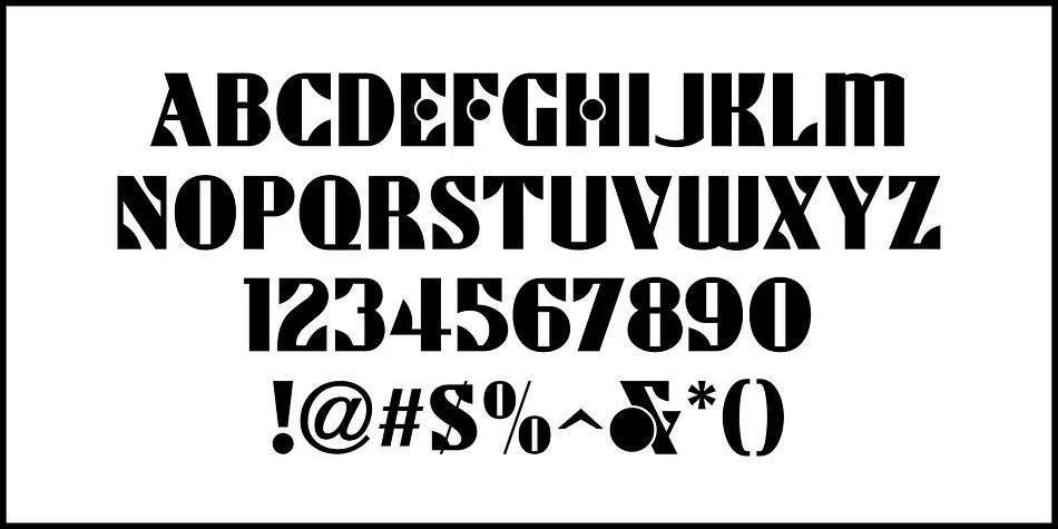 BANDMASTER JNL by Jeff Levine Fonts — Display Font — thumbnail 3