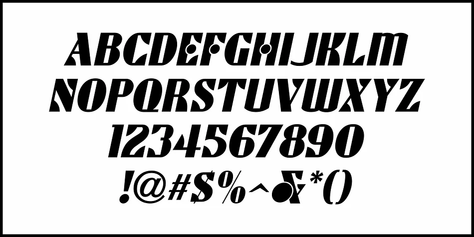 BANDMASTER JNL by Jeff Levine Fonts — Display Font — thumbnail 5