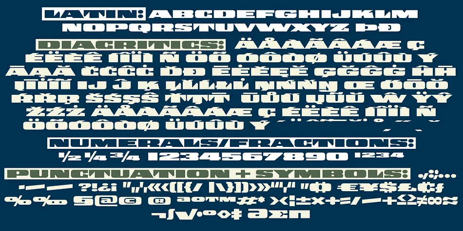 BANKNOTE 1948 by ingoFonts — Display Font — thumbnail 6
